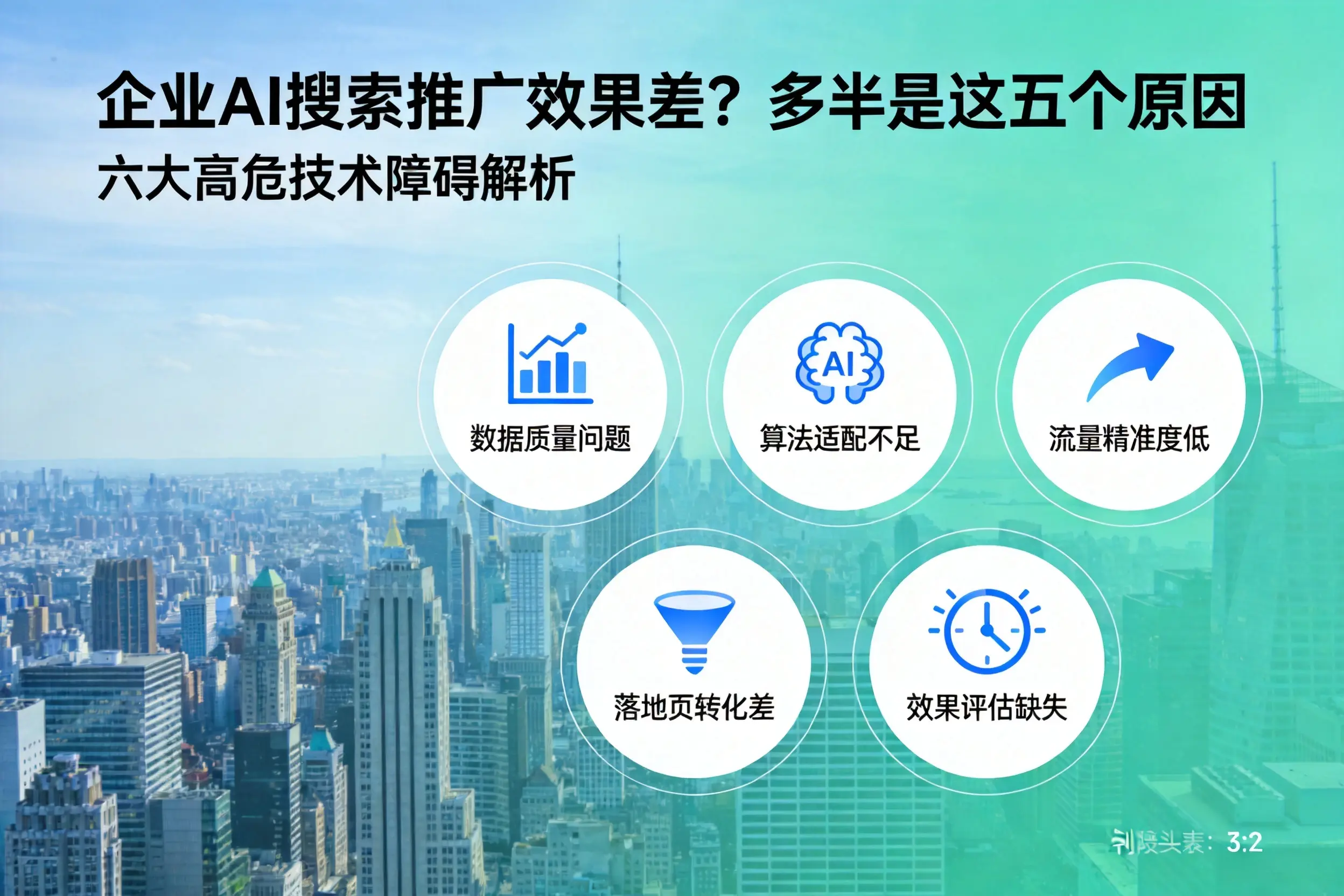 港北企业AI搜索推广效果差?多半是这五个原因